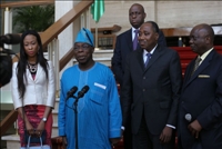 CEDEAO / Obasanjo félicite Ouattara pour son leadership à la tête de la CEDEAO